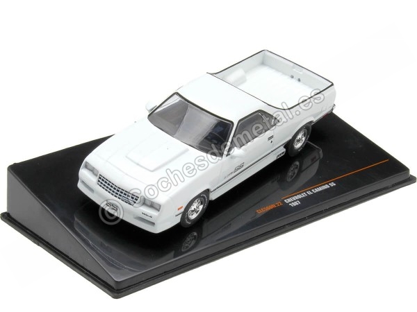 Cochesdemetal.es 1987 Chevrolet El Camino SS Blanco 1:43 IXO Models CLC560N.22