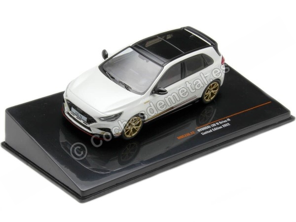 Cochesdemetal.es 2022 Hyundai i30 N Limited Edition Blanco Atlas 1:43 IXO Models MOC336.22