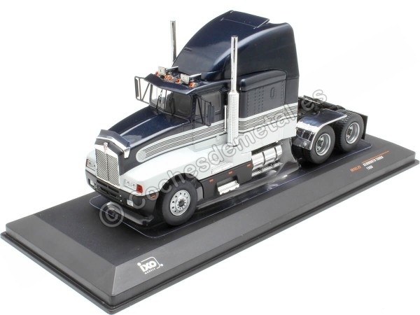 1986 Kenworth T600A Azul Oscuro Metalizado/Blanco 1:43 IXO Models T...