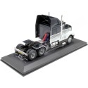 Cochesdemetal.es 1986 Cabeza Tractora Kenworth T600A Azul Oscuro Metalizado/Blanco 1:43 IXO Models TR183.22