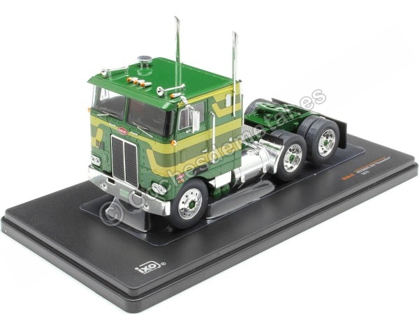 Cochesdemetal.es 1979 Cabeza Tractora Peterbilt 352 Pacemaker Verde/Verde 1:43 IXO Models TR184.22