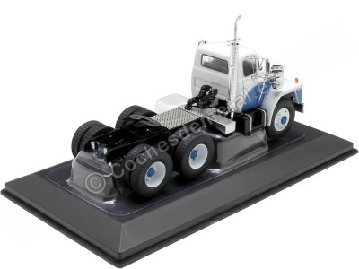 Cochesdemetal.es 1960 Cabeza Tractora Dodge LCF CT900 Blanco/Azul 1:43 IXO Models TR185.22 2