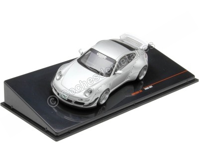 2023 Porsche 911 (997) RWB RAUH PLATEADO 1:43 IXO MODELS MOC33 ...