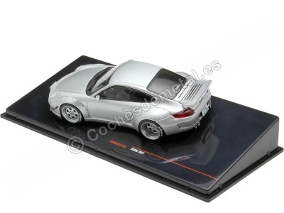 Cochesdemetal.es 2023 Porsche 911 (997) RWB Rauh-Welt Plateado 1:43 IXO Models MOC337.22 2