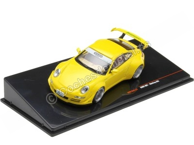 Cochesdemetal.es 2023 Porsche 911 (997) Notting Hill RWB Rauh-Welt Amarillo 1:43 IXO Models MOC339.22