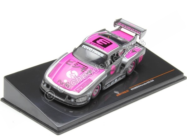 Cochesdemetal.es 2023 Porsche 935 K3V Bisimoto Nº 42 Grafito/Rosa 1:43 IXO Models GTM172LQ