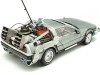 Cochesdemetal.es 1989 DeLorean DMC 12 con Accesorios y Luces "Trilogía Regreso al Futuro" 1:18 Hot Wheels Super Elite BLY44