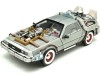 Cochesdemetal.es 1989 DeLorean DMC 12 con Accesorios y Luces "Trilogía Regreso al Futuro" 1:18 Hot Wheels Super Elite BLY44