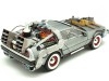 Cochesdemetal.es 1989 DeLorean DMC 12 con Accesorios y Luces "Trilogía Regreso al Futuro" 1:18 Hot Wheels Super Elite BLY44