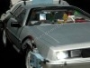 Cochesdemetal.es 1989 DeLorean DMC 12 con Accesorios y Luces "Trilogía Regreso al Futuro" 1:18 Hot Wheels Super Elite BLY44