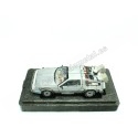 Cochesdemetal.es 1989 DeLorean DMC 12 con Accesorios y Luces "Trilogía Regreso al Futuro" 1:18 Hot Wheels Super Elite BLY44