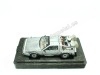 CARSDEMETAL.ES 1989 Dellorean DMC 12 avec accessoires et lumières "Trilogy Back to the Future" 1:18 Hot Wheels Super Elite Bly44