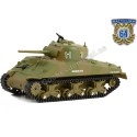 Cochesdemetal.es 1944 M4 Sherman Tank U.S. Army World War II "Battalion 64 Series 3" 1:64 Greenlight 61030B