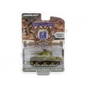 Cochesdemetal.es 1944 M4 Sherman Tank U.S. Army World War II "Battalion 64 Series 3" 1:64 Greenlight 61030B