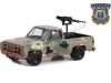 Cochesdemetal.es 1984 Chevrolet M1008 CUCV con Ametralladora Montada "Battalion 64 Series 3" Camuflaje 1:64 Greenlight 61030E