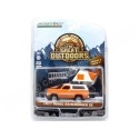 Cochesdemetal.es 1977 Dodge Ramcharger SE "The Great Outdoors Series 2" Naranja / Blanco 1:64 Greenlight 38030B