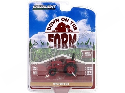 Cochesdemetal.es 1985 Ford 5610 Bomberos Memphis "Down on the Farm Series 8" 1:64 Greenlight 48080D 2