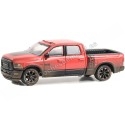 Cochesdemetal.es 2017 Dodge Ram 2500 Power Wagon "Down on the Farm Series 8" Rojo Sucio 1:64 Greenlight 48080E