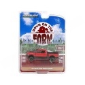 Cochesdemetal.es 2017 Dodge Ram 2500 Power Wagon "Down on the Farm Series 8" Rojo Sucio 1:64 Greenlight 48080E