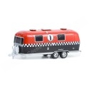 Cochesdemetal.es 1971 Caravana Airstream Double-Axle Firestone Nº1 "Hitched Homes Series 13" 1:64 Greenlight 34130C