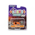 CARSDEMETAL.ES 1956 REMARRE DE TEMBRIE DE CARAVAN + BACKPACK "Homesd Homes Series 13" Silver / Orange 1:64 Greenlight 34130F