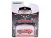 Cochesdemetal.es 1969 Ford Mustang Fastback Custom "Barrett Jackson Series 11" Rojo/Negro 1:64 Greenlight 37270C