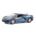 Cochesdemetal.es 2020 Chevrolet Corvette C8 Stingray 1LT "Barrett Jackson Series 11" Gris Sombra 1:64 Greenlight 37270E