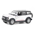 Cochesdemetal.es 2021 Ford Bronco Bronco 66 1ª Edición "Barrett Jackson Series 11" Blanco/Negro Decorado 1:64 Greenlight 37270F