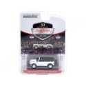 Cochesdemetal.es 2021 Ford Bronco Bronco 66 1ª Edición "Barrett Jackson Series 11" Blanco/Negro Decorado 1:64 Greenlight 37270F