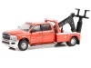 Cochesdemetal.es 2022 Dodge Ram 3500 Grúa "Dually Drivers Series 11" Rojo 1:64 Greenlight 46110F