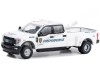 Cochesdemetal.es 2018 Ford F-350 Policía de Providence "Dually Drivers Series 12" Blanco 1:64 Greenlight 46120E