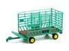 Cochesdemetal.es 1980 Remolque para Fardos "Down on the Farm Series 6" Verde 1:64 Greenlight 48060F