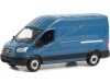 Cochesdemetal.es 2017 Ford Transit LWB Techo Alto "Route Runners Series 5" Azul 1:64 Greenlight 53050A