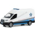 CARSDEMETAL.ES 2019 Ford Transit LWB High Roof Chicago "Route Runners Series 5" 1:64 Greenlight 53050B