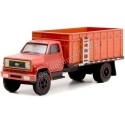 Cochesdemetal.es 1980 Camión Chevrolet C-70 Camión de Grano "Super Duty Trucks Series 15" Rojo Sucio 1:64 Greenlight 45150A