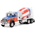 Cochesdemetal.es 2019 Camión Granite 64FR Hormigonera "Super Duty Trucks Series 15" Blanco/Rojo/Azul 1:64 Greenlight 45150C