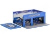 Carsdemetal.es Atelier mécanique avec porte double et équipé d'armoires "Mopar" 1:64 Greenlight 57093