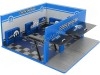 Carsdemetal.es Atelier mécanique avec porte double et équipé d'armoires "Mopar" 1:64 Greenlight 57093