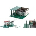 Cochesdemetal.es Taller Mecánico y Gasolinera con Tienda Vintage "Conoco" 1:64 Greenlight 57081