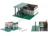 Cochesdemetal.es Taller Mecánico y Gasolinera con Tienda Vintage "Conoco" 1:64 Greenlight 57081