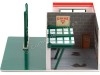 Cochesdemetal.es Taller Mecánico y Gasolinera con Tienda Vintage "Conoco" 1:64 Greenlight 57081