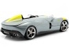 Cochesdemetal.es 2019 Ferrari Monza SP1 Barchetta Monoposto Gris Plata 1:18 Maisto 16013