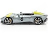 Cochesdemetal.es 2019 Ferrari Monza SP1 Barchetta Monoposto Gris Plata 1:18 Maisto 16013