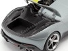 Cochesdemetal.es 2019 Ferrari Monza SP1 Barchetta Monoposto Gris Plata 1:18 Maisto 16013