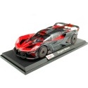 Cochesdemetal.es 2020 Bugatti Bolide W16.4 Rojo/Carbón 1:18 Maisto 11047