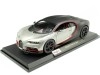 Cochesdemetal.es 2018 Bugatti Chiron Sport 1500 W16 Plateado/Negro Mate 1:18 Maisto 11044