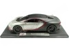 Cochesdemetal.es 2018 Bugatti Chiron Sport 1500 W16 Plateado/Negro Mate 1:18 Maisto 11044