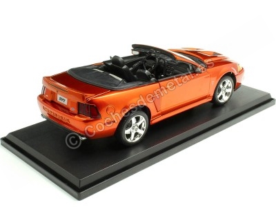 Cochesdemetal.es 2003 Ford SVT Mustang Cobra Convertible Cobre Metalizado 1:18 Maisto 31647 2