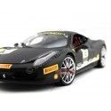 2012 Ferrari 458 Challenge Negro Mate 1:18 Hot Wheels BCT90 Cochesdemetal 9 - Coches de Metal 