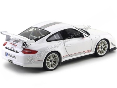 Cochesdemetal.es 2012 Porsche 911 GT3 RS 4.0 Blanco 1:18 Maisto 11036 2